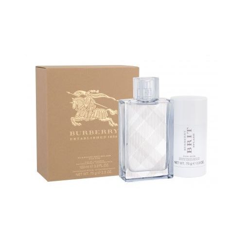 BURBERRY BRIT SPLASH (M) EDT 100ML+75ML DEO STICK TRAVEL SET